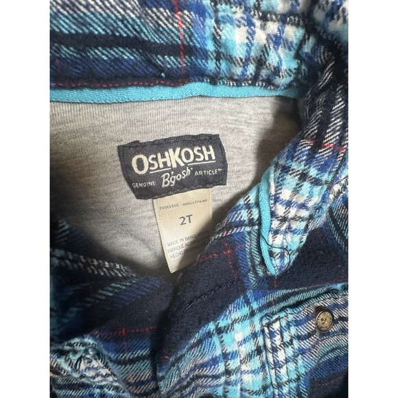 BUNDLE Oshkosh Boys Size 2T Cute Button Up Shirt Bundle (3 Shirts) - Picture 12 of 13